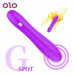 OLO AV Stick Dildo Vibrator 12 frequency Magic Wand G-spot Massage Vagina Clitoris Stimulator Sex Toys for Women Sex Products