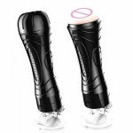 Handfree Male Masturbators Cup Sexual Pussy Ass Powerful Suction Aircraft Cups Realistic Vagina Sex Toys for Men