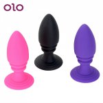 OLO Butt Plug Anal Dildo Anal Plug G Spot Stimulator Erotic Toys Sex Toys for Men Women Gay Prostate Massager