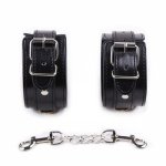 Sex Handcuffs PU Leather Bdsm Bondage Restraints Slave Wrist Ankle Cuffs Fetish Game Leg Cuff Accessories Erotic Toys