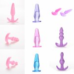 Silicone Anal Plug Ass Prostate Massager Vagina Masturbate Butt Plug Anal Dildo Sex Toys For Woman Man Adult Product No Vibrator