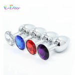 Orissi, ORISSI Small Size Metal Mini Anal Toys Metal Butt Anal Plug Booty Beads Stainless Steel Anal Butt Plugs Anal Sex Toys