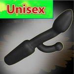 Unisex! Silicone Anal Plug Male Prostate Massager Woman's Clitoris Stimulator Gay Sex Toys Adult Products Sex Shop