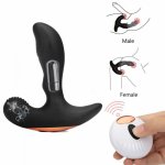 Electric Personal Handheld Rechargeable Waterproof Back Massage Cordless Multi  Silicone Anal Plug Prostate Massage Sex Toy