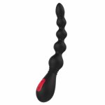 Electric Bead Anal Plug  Powerful Butt Waterproof  Usb Charging Multi-Speed Vibrator For Couples Sex Toys For Gay Couple