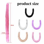 Flexible Fake Cock Penis Adult Toys Super Long Double Head Dildos For Woman Lesbian Gay 44cm Soft Silicone Jelly Realistic Dildo