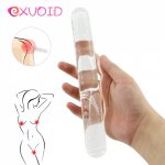 EXVOID Pyrex Glass Dildo Vagina Anus Dilator Sex Toys for Women Men Gay Crystal Cock G-spot Massager Masturbate Big Penis Dick