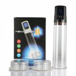 Penis Pump with USB Rechargeable,LED Automatic Penis Enlarger Male Enhancement ,Sex Men Electric Extender Penis Enlargement A3