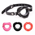 Oral Sex Lips Sexy Mouth Gag Open Fixation Mouth for Women Adult Games Stopper Bdsm Big Lip Fetish Couples Harness Plug Sex Toys