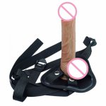 Wearable Strap on Dildo Removable Realistic Adult Sex Toy for Women Couples