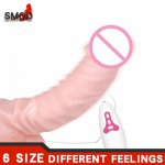 Anal Big Dildos for Women Realistic Cup Lesbian Strapon Masturbator Sucker Cock Dick Phallus Erotic Toys Suction