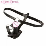 PU Leather Strap on Realistic Dildo Wearable Strapon Real Penis Sex Toys For Women Clitoris Stimulate Masturbator Adult Products