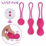 VATINE 3Pcs/Set Vagina Tightening Exerciser Kegel Balls Vagina Trainer Vibrator Sex Toys For Women Adult Products