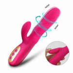 Powerful Rabbit Vibrator G Spot Dildo Vibrator with Strong 10 Vibrations 12 Rotation Sex Toys for Women Adult Clitoris Stimulate