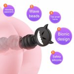 Demon Plug Anal Thread Beads Sex Toy for Man Silicone Butt Plug Tail Plug Prostate Massager Adult Beads Anus Plugs Men Women