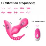Wireless Remote Control Panties Vibrator Wearable Dildo Vibrator Sex Toys For Women Adult Anal Plug G Spot Clitoris Stimulator