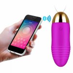 Vibrator APP Wireless Remote Control Sex toys for Women 11 Speeds Silent Vibrating Bullet Egg USB Rechargeable Massage Ball