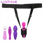 VATINE Female Fasten Belt Erotic Dildo Belt Adjustable Strap Sex Toys for Women Bondage Gear Adult Products Masturbation Tool