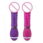 Rechargeable Rabbit Vibrators Rotatable G-spot Stimulator 12 Vibration Adult Sex Toy For Women