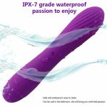 10 Speed Wand Vibrator Clitoris Stimulator Sex Toys For Adult Women G Spot Massager Waterproof Soft Touch In Hand