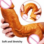 Huge Silicone Dildos Soft Realistic Penis Vagina G-spot Stimulator Powerful Suction Cup Big Dick Sex Toy for Woman Strapon Dildo