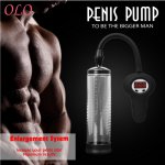OLO Vacuum Pump Extender Penis Enhancement Penis Enlarger Automatic Penis Pump Delayed Ejaculation Sex Toys for Men