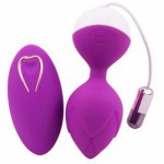 3 Colors Wireless Remote Kegel Ball Vibrator USB Charging Vaginal Tighten Ben Wa Balls Exercise Adult Sex Toys