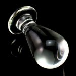 Crystal Glass Dildo Anal Sex Toys Big Anal Plug Expander Butt Plug Stimulator Sex Toys for Men Women Prostate Massager Sex Shops