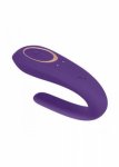 Wibrator dla par partner fioletowy | 100% dyskrecji | bezpieczne zakupy