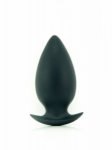 Silikonowy korek analny booty beau duży czarny | 100% dyskrecji | bezpieczne zakupy