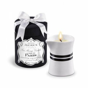 Świeca petits joujoux fine massage candles - a trip to paris (duża) | 100% dyskrecji | bezpieczne zakupy