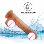 Realistic Big Dildo soft Liquid silicone Huge Big Penis & Suction Cup Sex Toys for Woman Female Masturbation