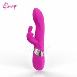 Yafei, YAFEI Rabbit Vibrator G Spot Clitoris Stimulator for Woman Wateproof Silicone Body Massager vibrator sex toys for woman