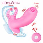 Wearable Dildo Vibrator For Women Adult Sex Toys Oral Licking Clit Sex Vibrator G-spot Clitoris Stimulator Sex Toys for Women