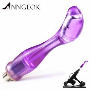 Dildo Sex Machine Attachment/Accessories,ANNGEOK Silicone Soft Dildo Adult Love Toys