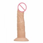 21*4.5cm Huge Dildo Realistic Big Penis Soft Dildo with Strong Suction Cup Real Dick Adult Sex Product for Woman Sex Product