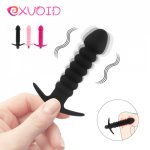 EXVOID Dildo Vibrators Sex Toys for Women Men Gay Silicone Erotic Anal Beads Butt Plug for Beginner Anal Plug Vibrator