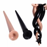 Sexy Super Long Butt Plug Soft Anal Sex Toys With Suction Cup long Dildo For Vaginal Anal Dilator Masturbator For Gay Man Women