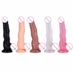 Zerosky, Zerosky Big Spike Dildo With Comfort Soft Particle Lifelike Dot Penis Massage Vagina Stimulate G-Spot Adult Sex Toys For Women M
