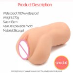 Male Masturbator Sex Toys for Men Silicone Artificial Vagina Real Pocket Pussy Anus Adults Products for Man Penis Massage