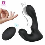 9 Speed Vibrator Wireless Remote Control  30 Degree Tickling Male Prostate Massager Vibrator Butt Plugs Anal Sex Toys For Man