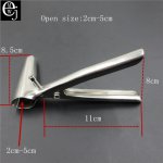 Stainless Steel Anal Sex Toys Anal Speculum Medical Device Sex Adult Genitals Vaginal Dilator Speculum Mirror Products ELDJ25