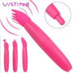VATINE G-Spot Vibrator Nipple Licking Vagina Massager Breast Clitoris Stimulator Vibrating Sticks Sex Toys for Women