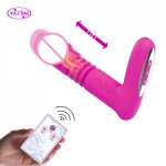 VATINE Telescopic Dildo Vibrators For Women Sex Toys For Adults Erotic Goods Heat Dildos For Anal Plug Vagina Female Masturbator