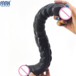Spiral Double-headed Male And Female Anal Plug Penis MasturTrapezeor Adult Sex Toys Orgasm Stick