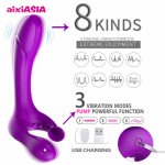Nipple Sucker Suction Clit Dildo Anal Plug Vibrator Female G Spot Stimulator Blow Job Sex Erotic Toys For Woman Couples Adults