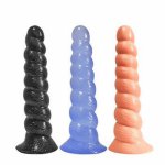 Sex of a new 8Threaded anal plug penis SM vaginal anal expansion plug prostate massage big butt plug male and female sex toys