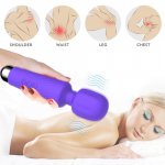Woman Clitoris Stimulator G Spot Prostate Vibrating Dildo Av Magic Wand Vibrator Body Massager Anal Plug Sex Toys for Couple