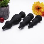 Unisex Silicone Gourd Anal Plug Male Prostate Massager Woman's G-Spot Stimulator Anal Beads Adult Products Sex Shop