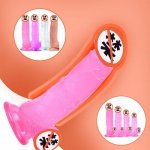 Suction Cup Huge Dildo Toy For Adult Erotic Soft Jelly Dildo Anal Butt Plug Realistic Penis G-spot Orgasm Sex Toys For Woman